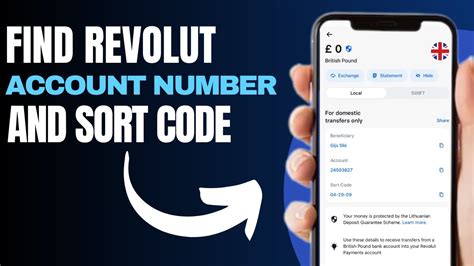 revolut bank sort code